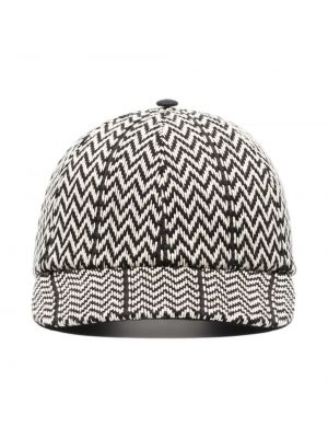 Brodert cap Lanvin svart