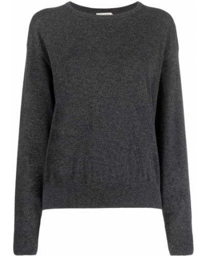 Pullover mit rundem ausschnitt Saint Laurent grau