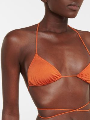 Bikini w tropikalny nadruk Tropic Of C pomarańczowy