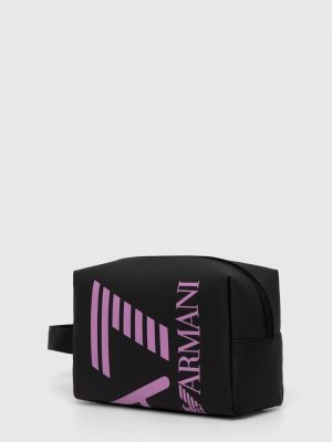 Kozmetična torbica Ea7 Emporio Armani črna