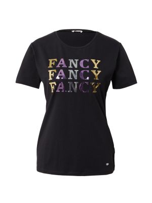 T-shirt à motif mélangé Key Largo noir