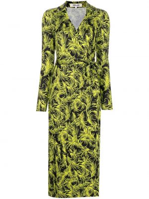 Šaty Dvf Diane Von Furstenberg, zelená