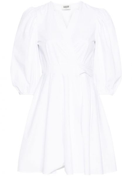 Pamučna haljina Claudie Pierlot bijela