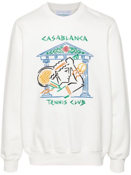 Sweatshirt Casablanca hvid