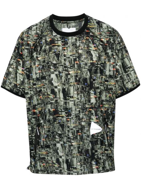 T-shirt mit print mit camouflage-print And Wander