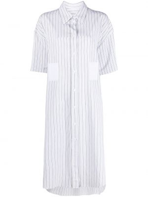 Vestido camisero Mm6 Maison Margiela blanco