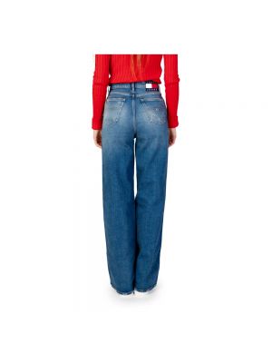 Straight jeans mit geknöpfter mit reißverschluss Tommy Jeans blau