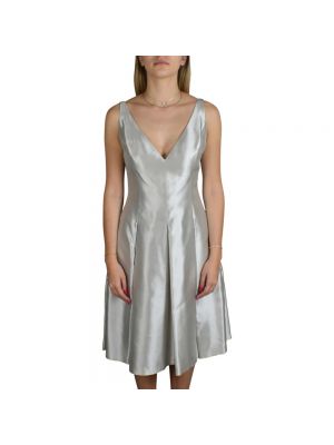 Sukienka koktajlowa Ralph Lauren szara