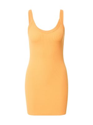 Βαμβακερή φόρεμα Cotton On πορτοκαλί
