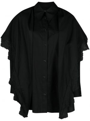 Риза бродирана Simone Rocha черно