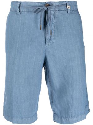Pantaloni scurți de in Myths albastru