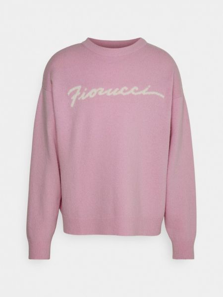 Sweter Fiorucci różowy