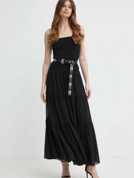 Sukienka długa Michael Michael Kors czarna