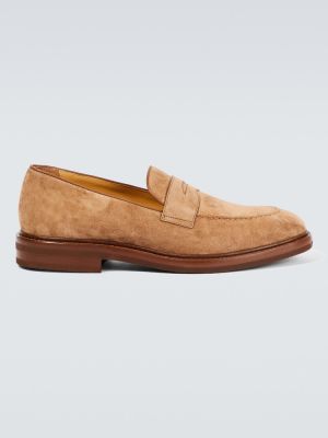 Seemisnahksed loafer-kingad Brunello Cucinelli pruun