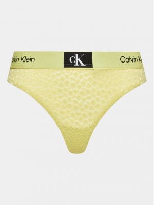 Tango nohavičky Calvin Klein Underwear žltá