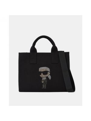 Bolso shopper Karl Lagerfeld negro