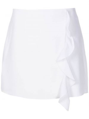 Mini sukně Armani Exchange bílé