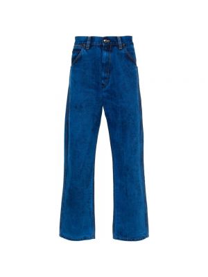 Proste spodnie na guziki Vivienne Westwood niebieskie