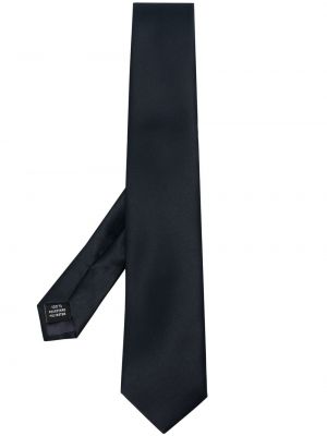 Cravată din satin Tagliatore albastru