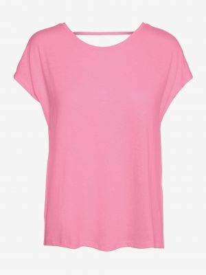 T-krekls Vero Moda rozā