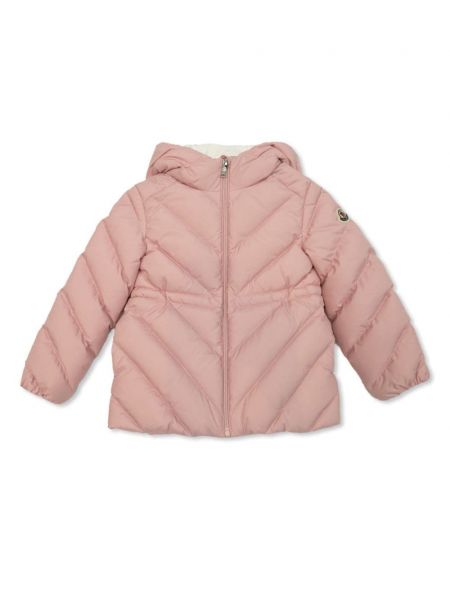 Toppatakki tytöille Moncler Enfant pinkki