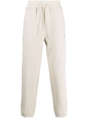 Μάλλινο αθλητικό παντελόνι κασμίρ με κουμπιά Polo Ralph Lauren μπεζ