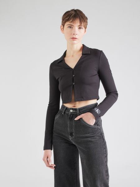 Kardigan Calvin Klein Jeans crna