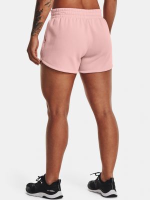 Fleece shorts Under Armour pink