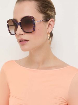 Слънчеви очила Carolina Herrera розово