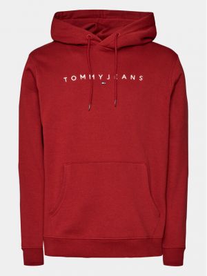 Džemperis Tommy Jeans raudona