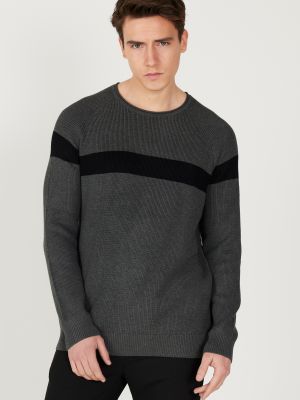 Пуловер Ac&co / Altınyıldız Classics черно