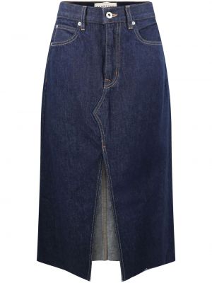 Spódnica jeansowa Slvrlake niebieska