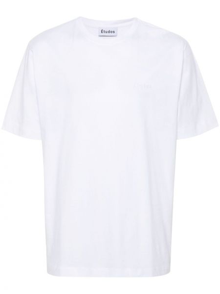 Βαμβακερή μπλούζα Etudes λευκό