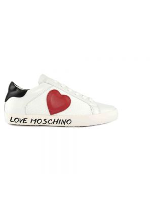 Sneakersy w serca Love Moschino