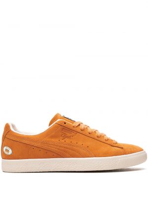 Sneakersy Puma Suede pomarańczowe