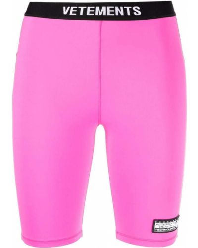 Pantalones culotte Vetements rosa