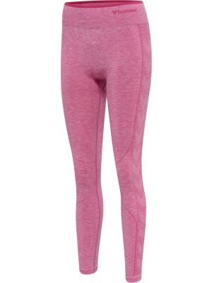 Pantalon de sport Hummel rose