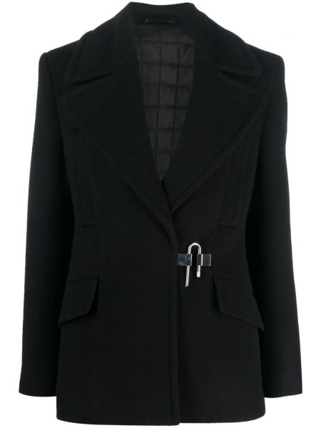 Dobbeltradet blazer Givenchy sort