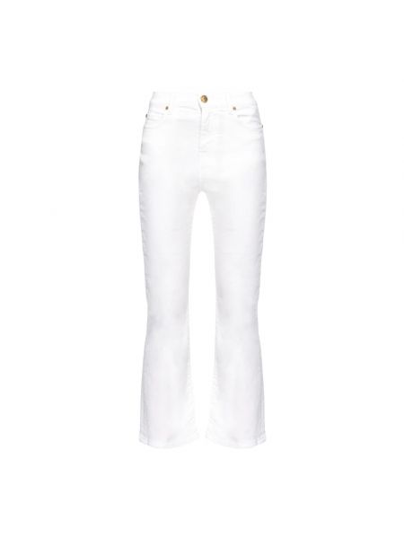 Bootcut jeans ausgestellt Pinko weiß