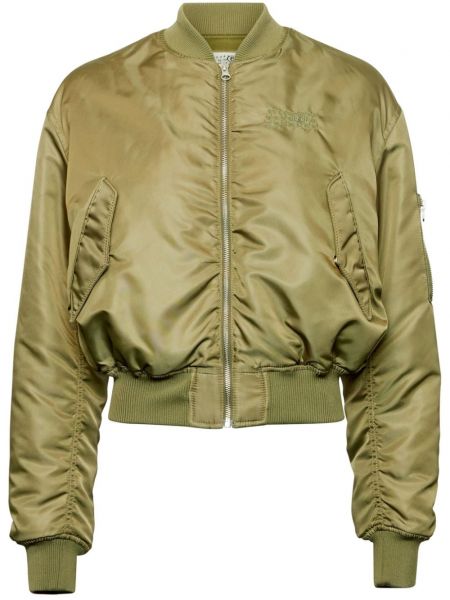 Jachetă lungă Mm6 Maison Margiela verde