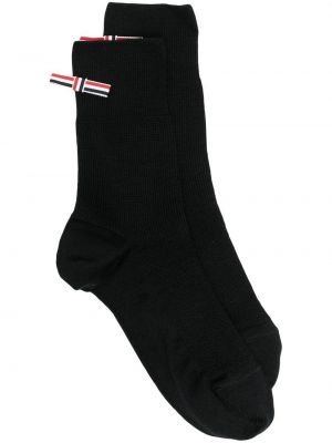 Чорапи с панделка Thom Browne черно
