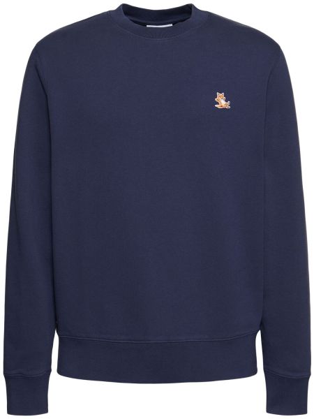 Sweatshirt Maison Kitsuné blå