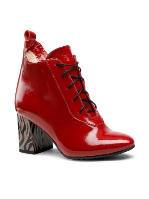 Členkové topánky Oleksy červená