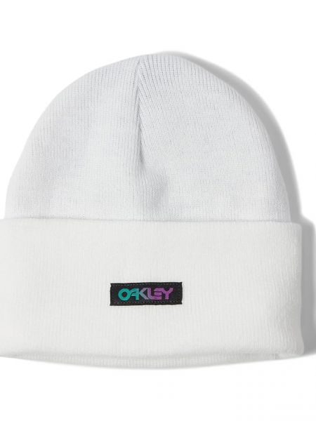 Белая шапка с градиентом Oakley