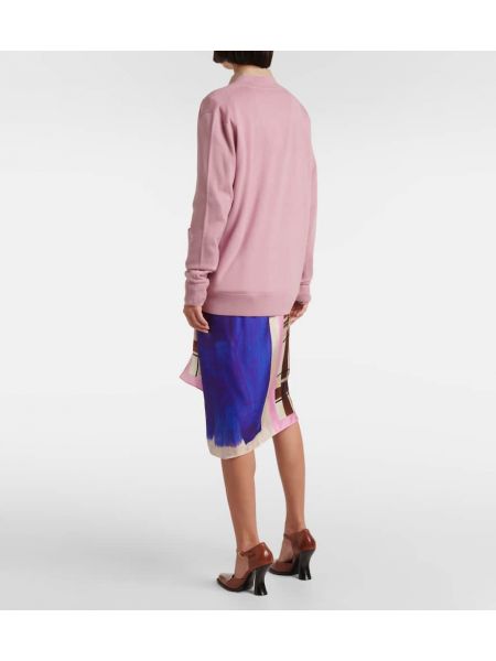 Yün süveter Dries Van Noten pembe