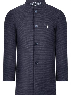 Kabát bez podpatku Dewberry modrý