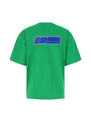Camiseta de algodón We11done verde