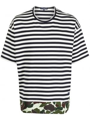 Rund hals t-skjorte Comme Des Garcons Homme hvit