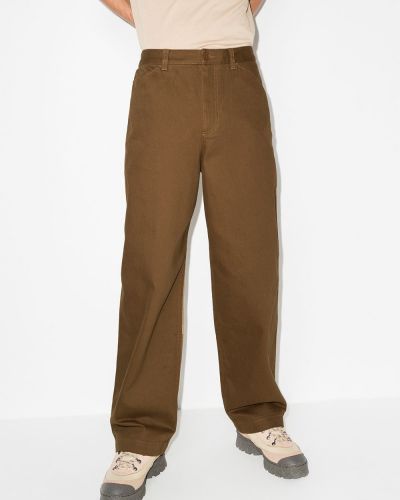 Pantalones rectos Wood Wood marrón