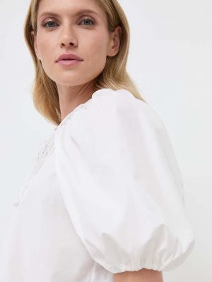 Памучна блуза Weekend Max Mara бяло